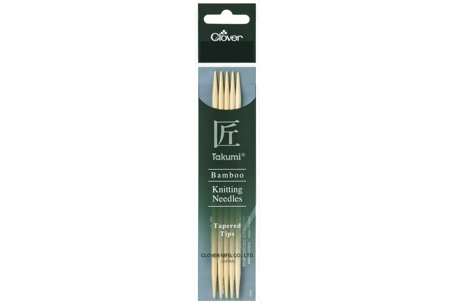 Clover Gro-cl3840 - Knitting Pins Double-ended Set Of Five T