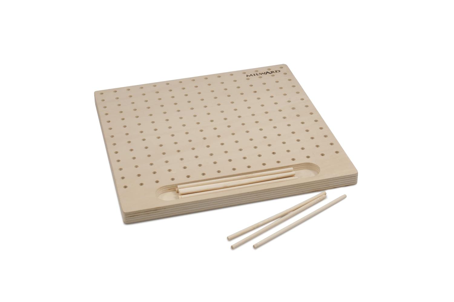 Milward Gro-2519015 - Block Board Wpins - Blocking Board Wit