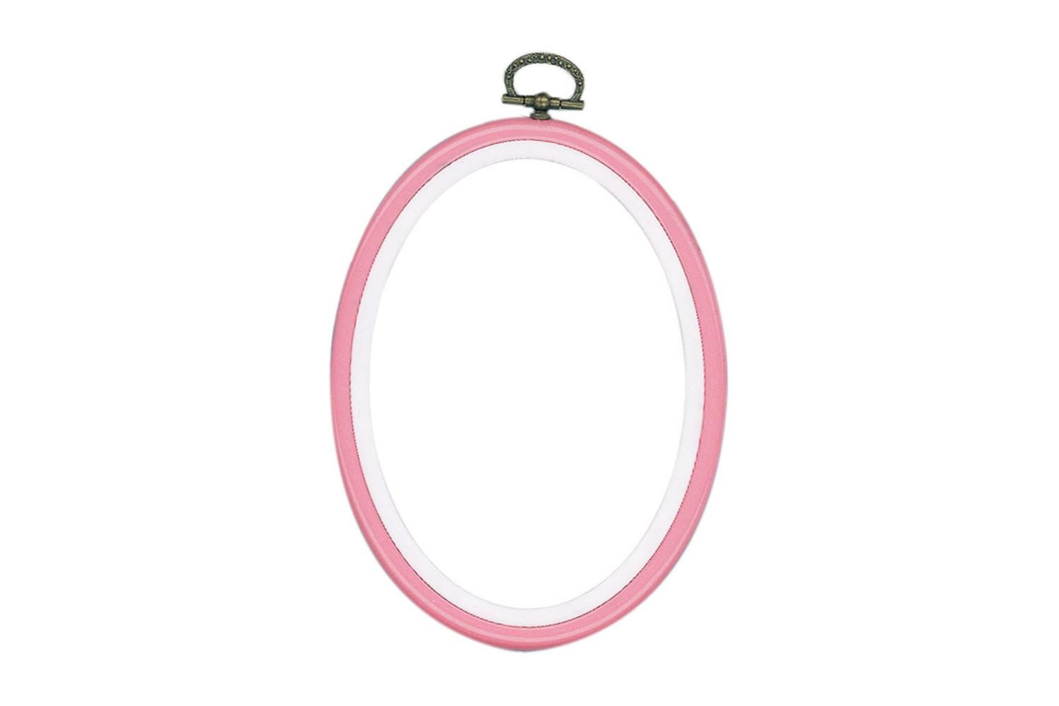 Vervaco Gro-pn-0009447 - Frame 10x14cm Pink - Frame Plastic 