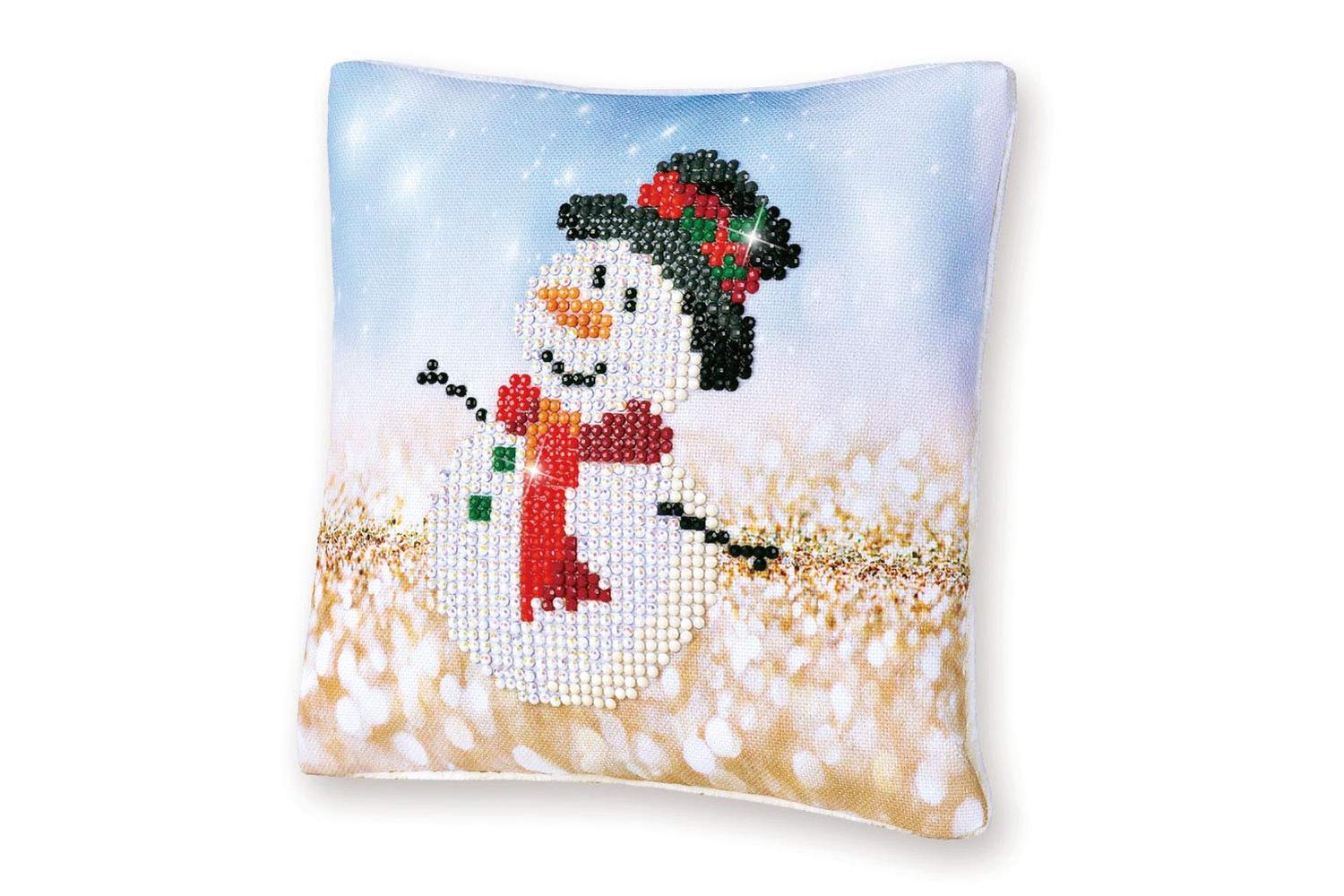Diamond Dotz Gro-ddp2.033 - Diamond Painting Kit Cushion Sno