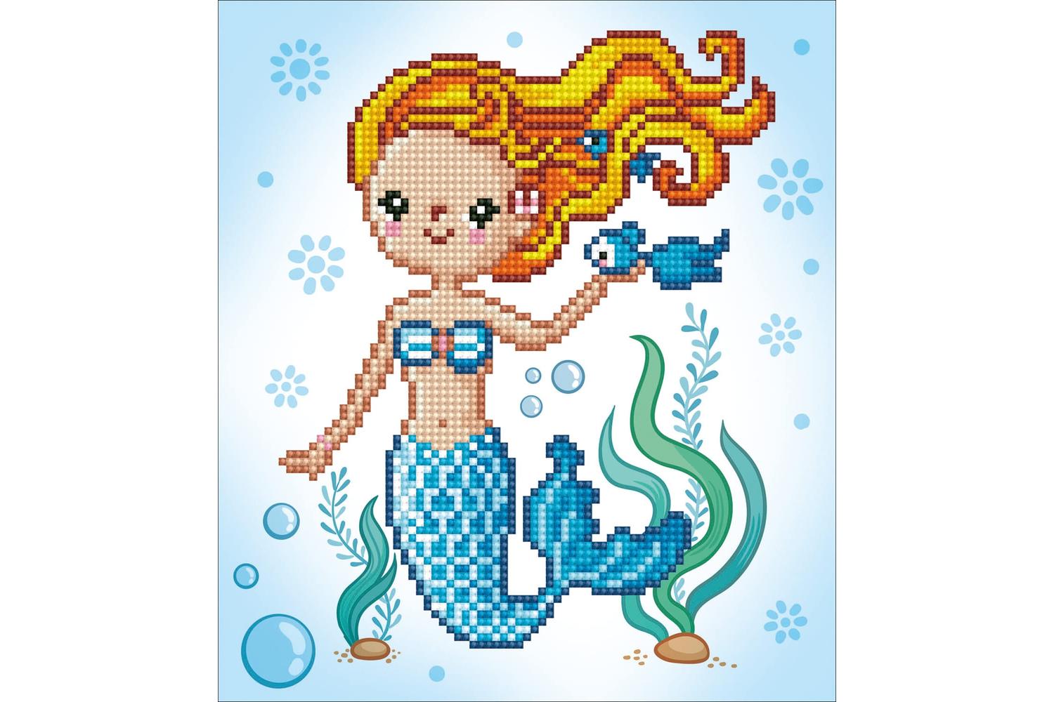 Diamond Dotz Gro-dd3.022 - Sweet Swimmer - Diamond Painting 