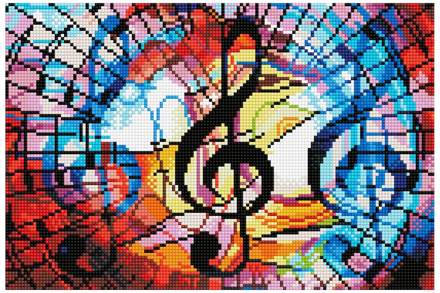 Diamond Dotz Gro-dd7.036 - Triple Treble - Diamond Painting 