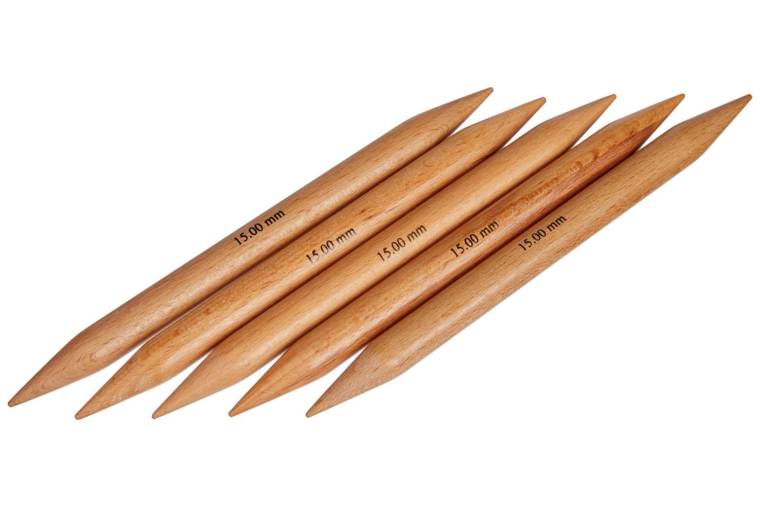 Knitpro Gro-kp35129 - Jumbo Birch Knitting Pins Double-ended