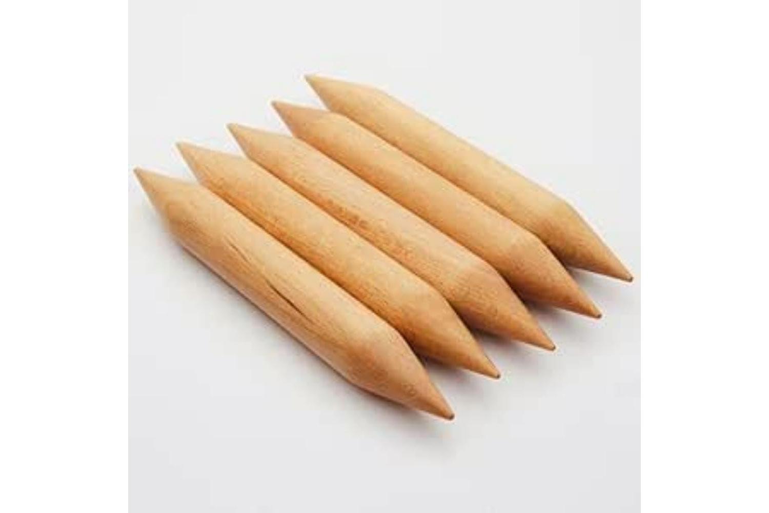 Knitpro Gro-kp35130 - Jumbo Birch Knitting Pins Double-ended
