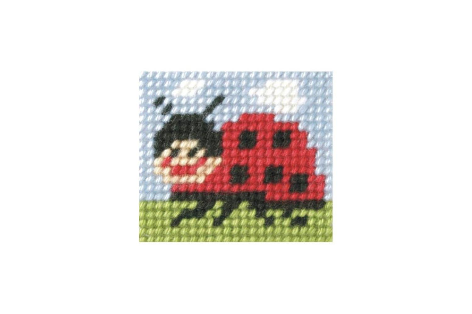 Orchidea Gro-orc.9711 - Emb Kit Ladybird - Needlepoint Kit M