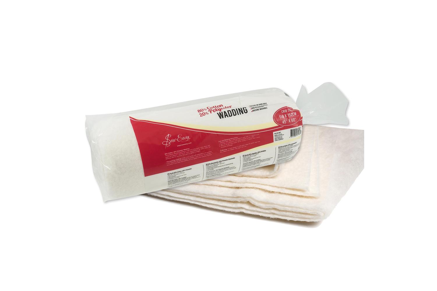 Sew Easy Gro-nlw.201 - Wadding 45x60in - Wadding 80 Cotton A