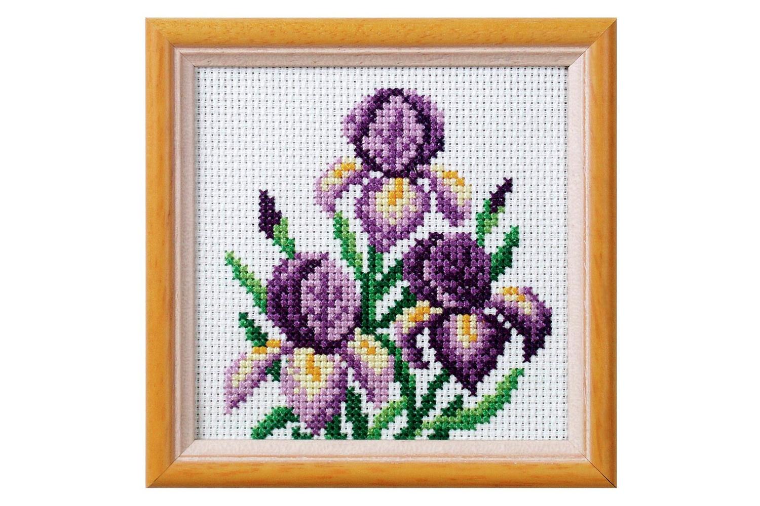 Orchidea Gro-orc.7516 - Xstitch Kit Iris - Cross Stitch Kit 
