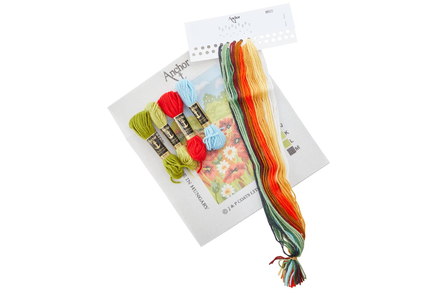 Anchor Gro-mr922 - Poppyfield - Tapestry Kit Starter Poppy F
