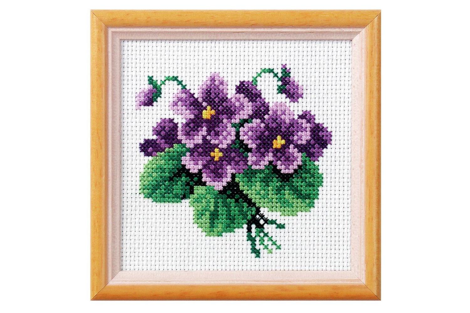 Orchidea Gro-orc.7518 - Xstitch Kit Viola - Cross Stitch Kit