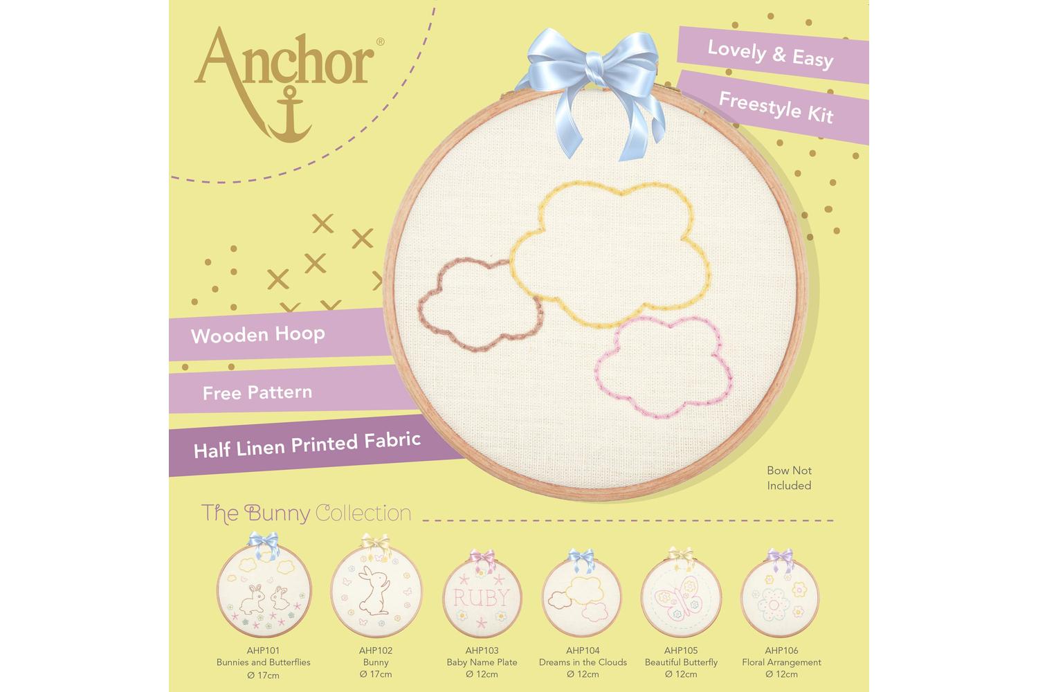 Anchor Gro-ahp104 - Dream In The Clouds - Embroidery Kit Wit