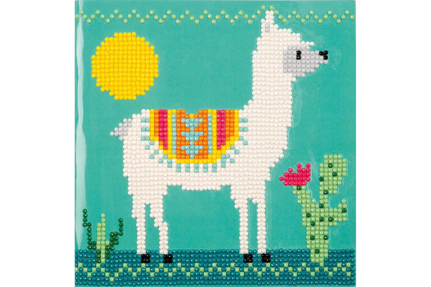 Vervaco Gro-pn-0195470 - Dpn Card Llama - Diamond Painting K