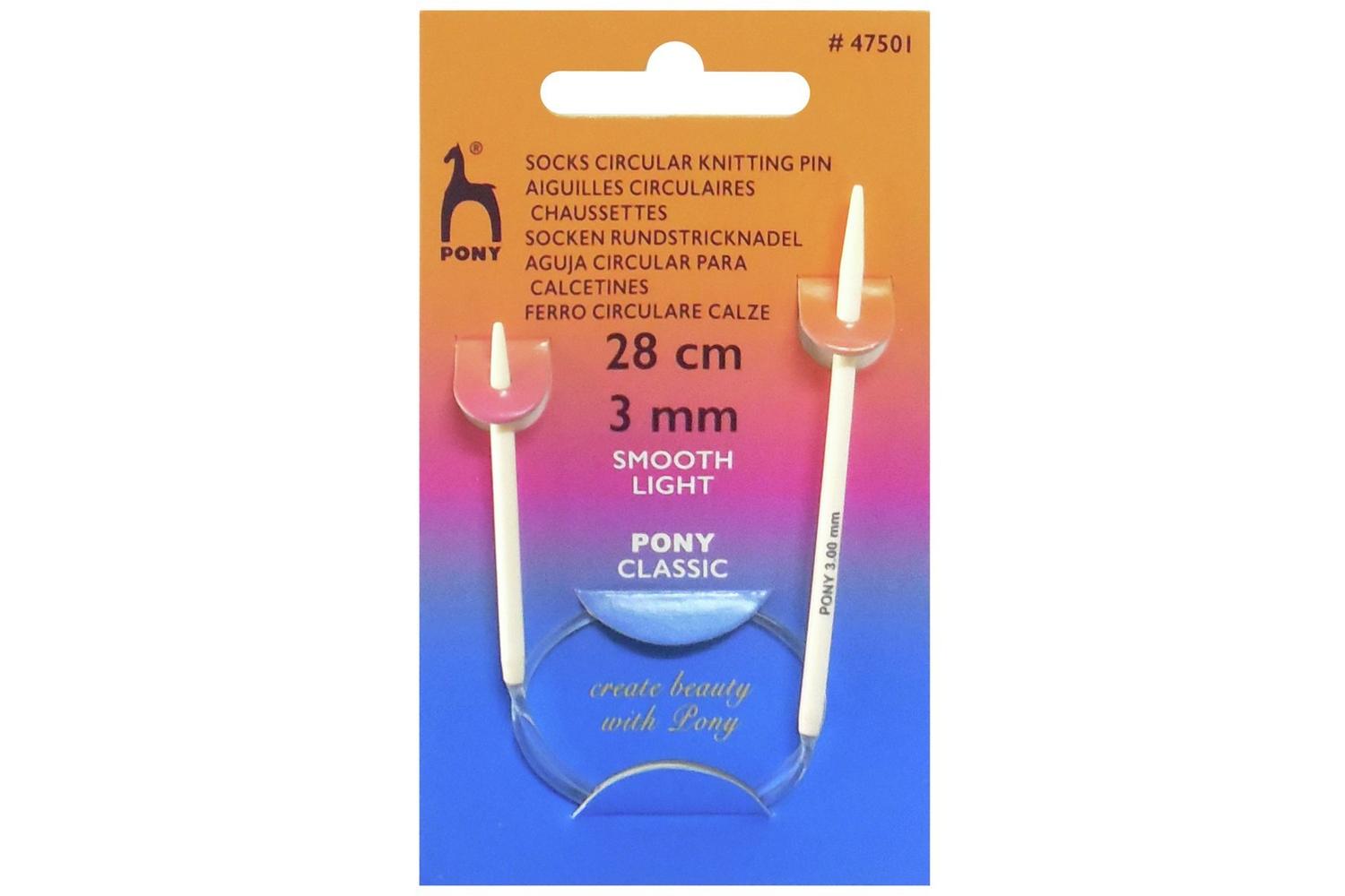 Pony Gro-p47501 - Circ Kp 28cmx300 - Knitting Pins Circular 