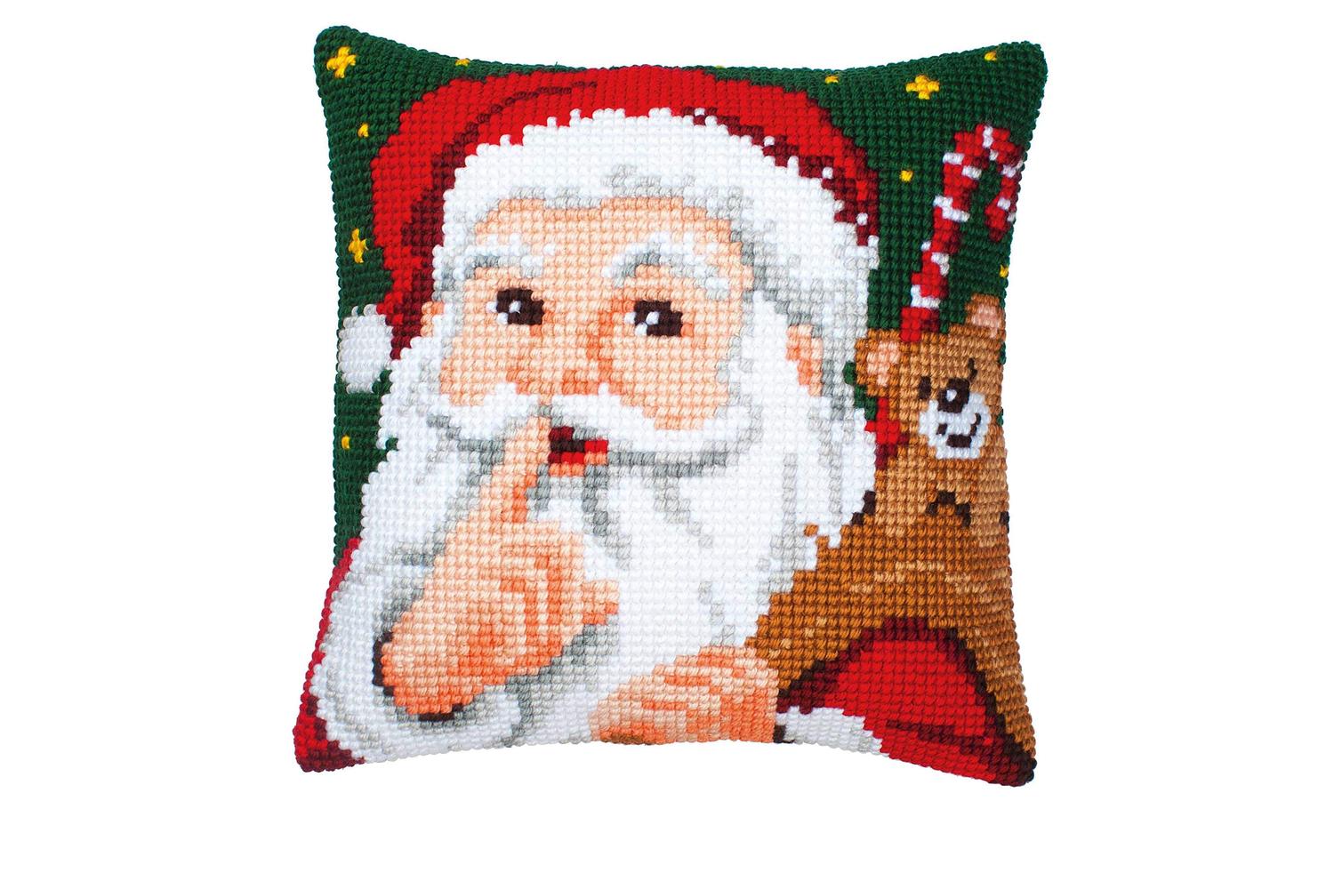 Vervaco Gro-pn-0008518 - Cushion Santa - Cross Stitch Kit Cu