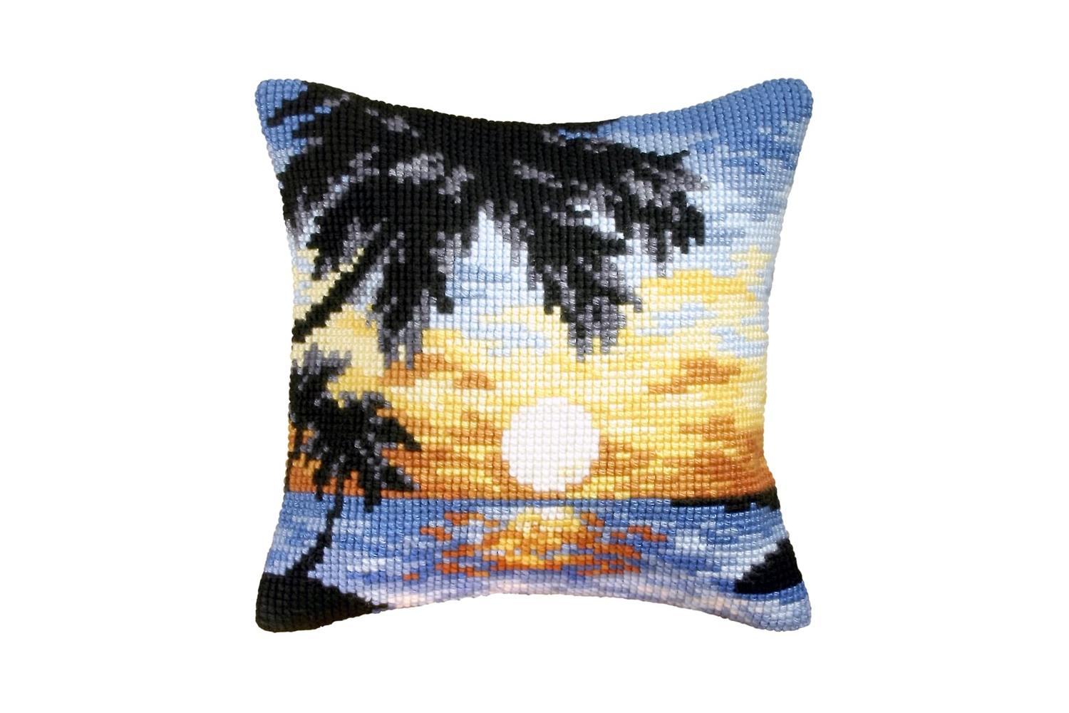 Orchidea Gro-orc.9064 - Cushion Sunset - Cross Stitch Kit Cu
