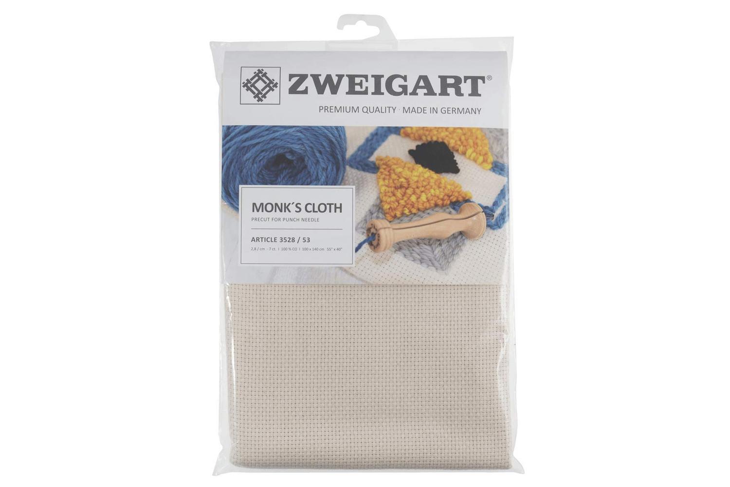 Zweigart Gro-3528.1 - Monks Cloth 1mx140cm - Needlecraft Fab