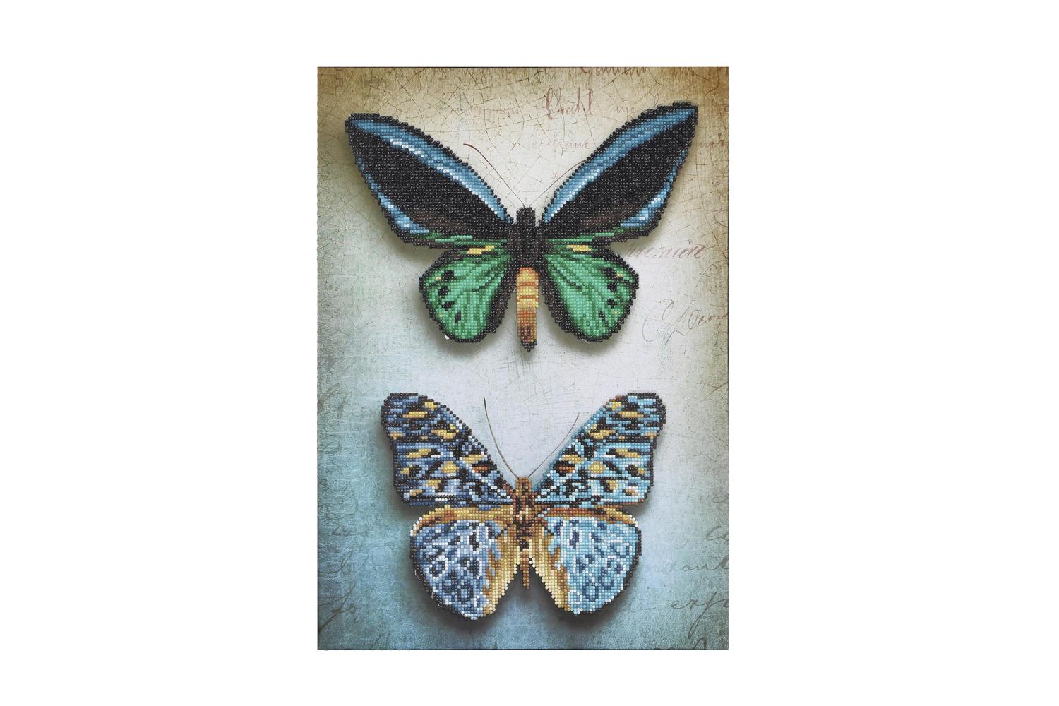 Diamond Dotz Gro-dd9.064 - Antique Butterflies - Diamond Pai