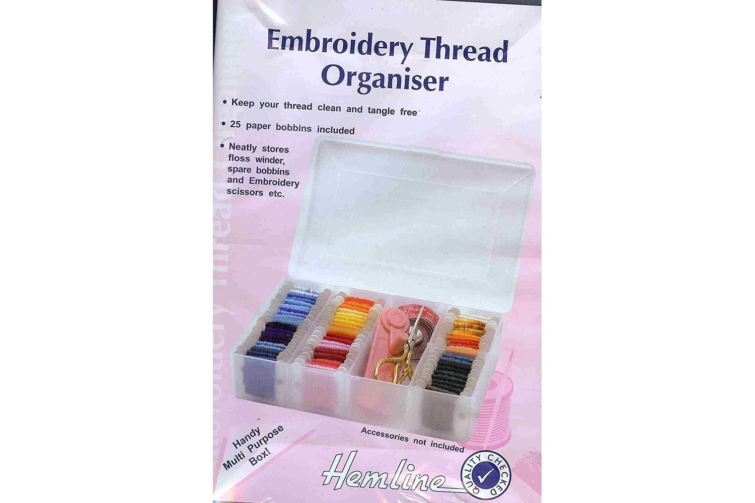Hemline Gro-h3003.m - Hl Floss Box Medium - Embroidery Threa
