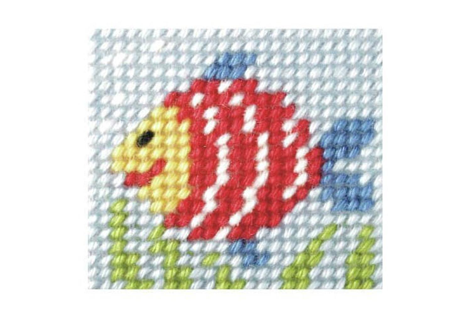 Orchidea Gro-orc.9714 - Emb Kit Rainbow Fish - Needlepoint K