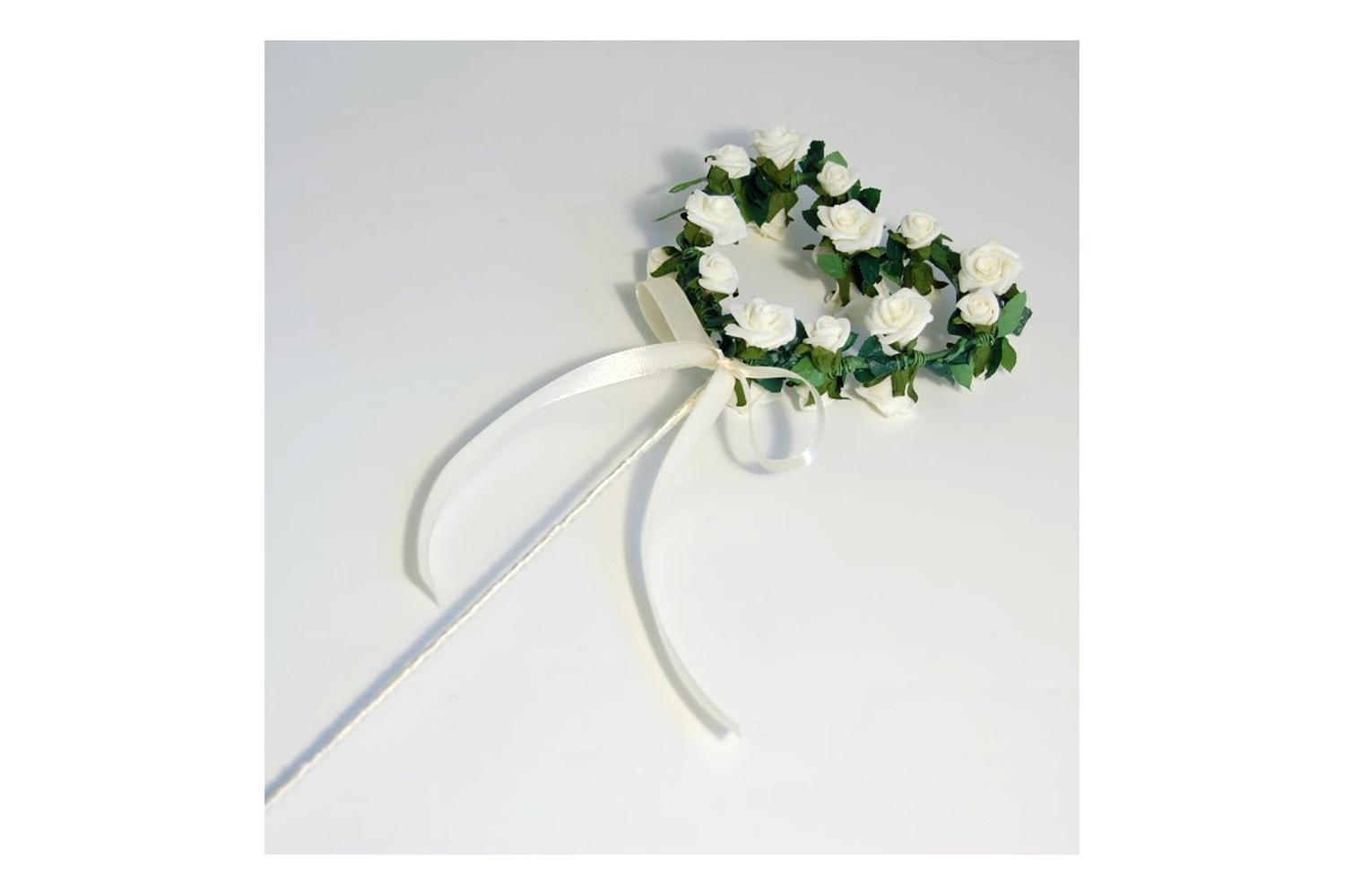 Occasions Gro-b2000iv - Wand Rose Polyfoam 43cm X 13cm Ivory