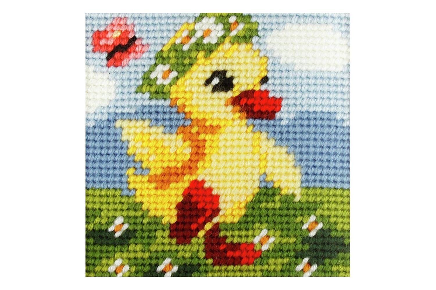 Orchidea Gro-orc.9608 - Emb Kit Chick - Needlepoint Kit My F