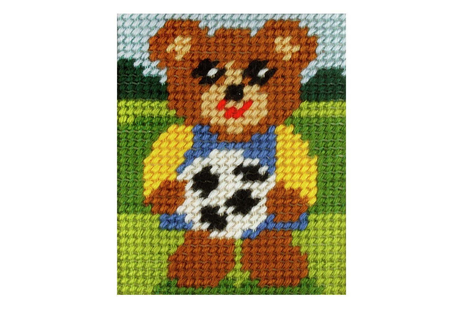 Orchidea Gro-orc.9732 - Emb Kit Boy Bear - Needlepoint Kit M
