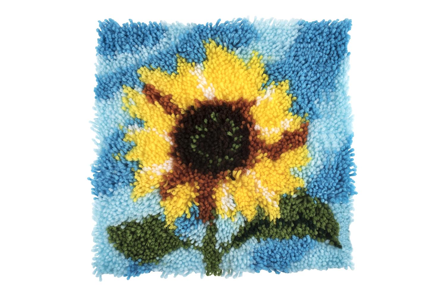 Trimits Gro-gck098 - Lhook Sunflower - Latch Hook Kit Sunflo