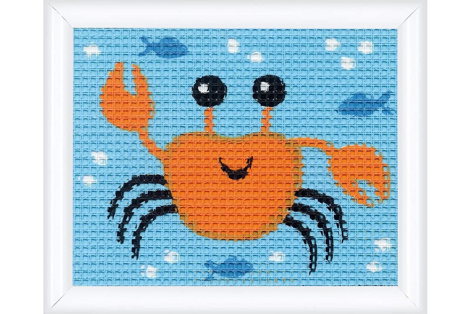 Vervaco Gro-pn-0147053 - Tap Kit Crab - Tapestry Kit Crab - 