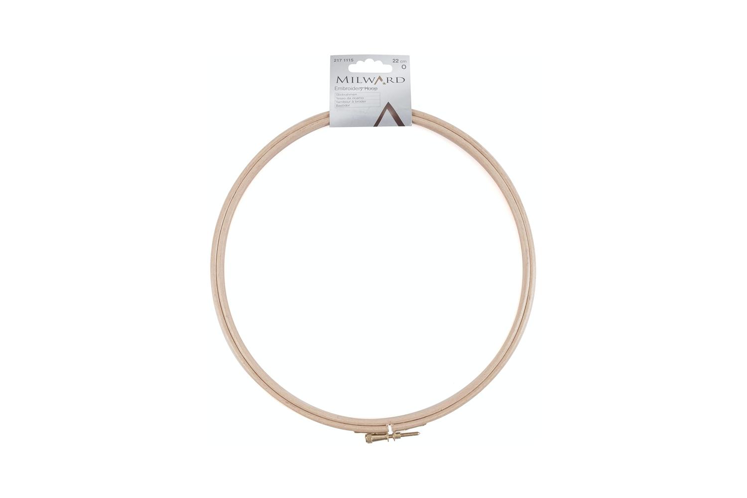 Milward Gro-2171115 - Embroidery Hoop 22cm - Hoop Embroidery