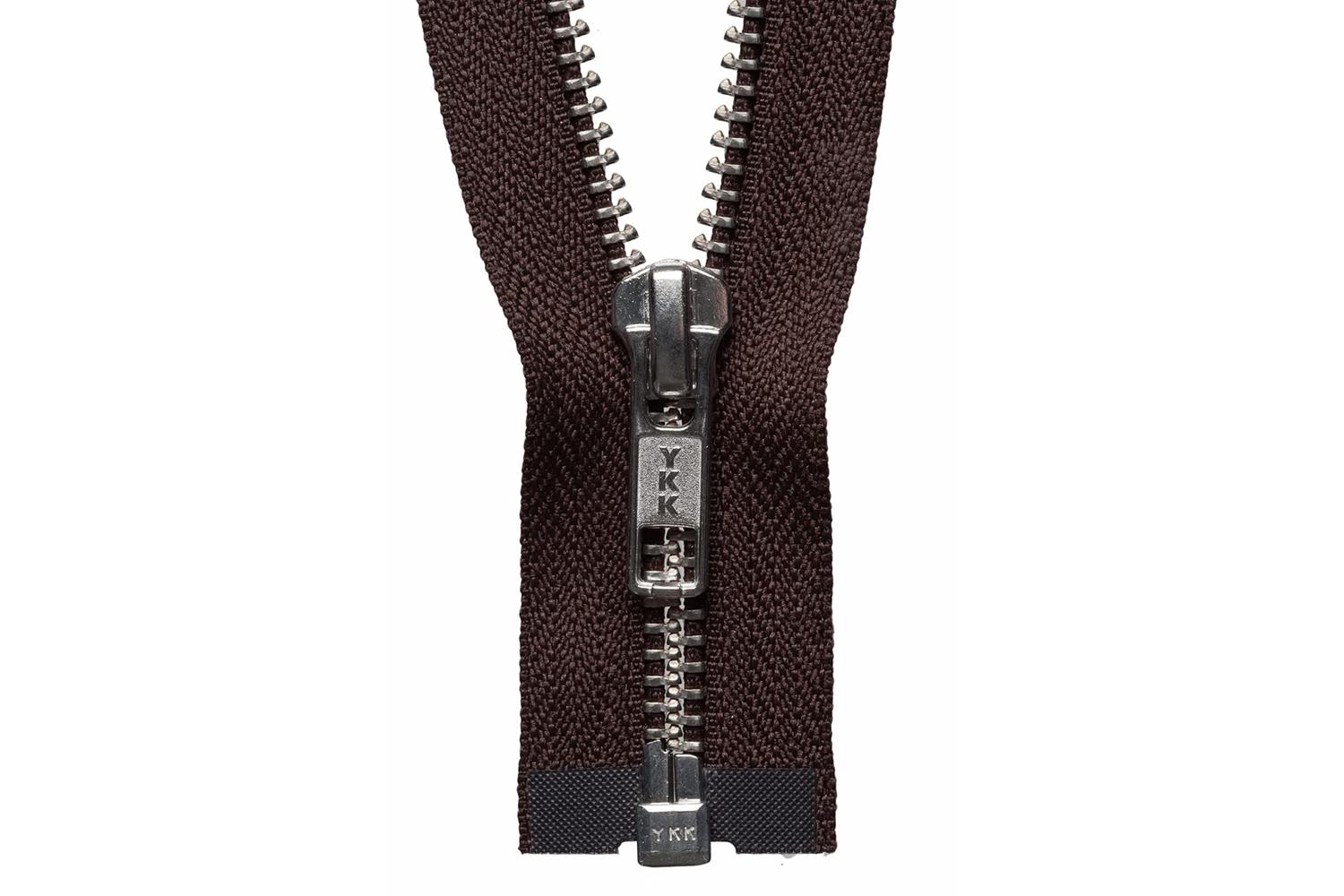 Ykk Gro-y1946\570 - Nickel Free Metal Open-end Zip 46cm Or 1