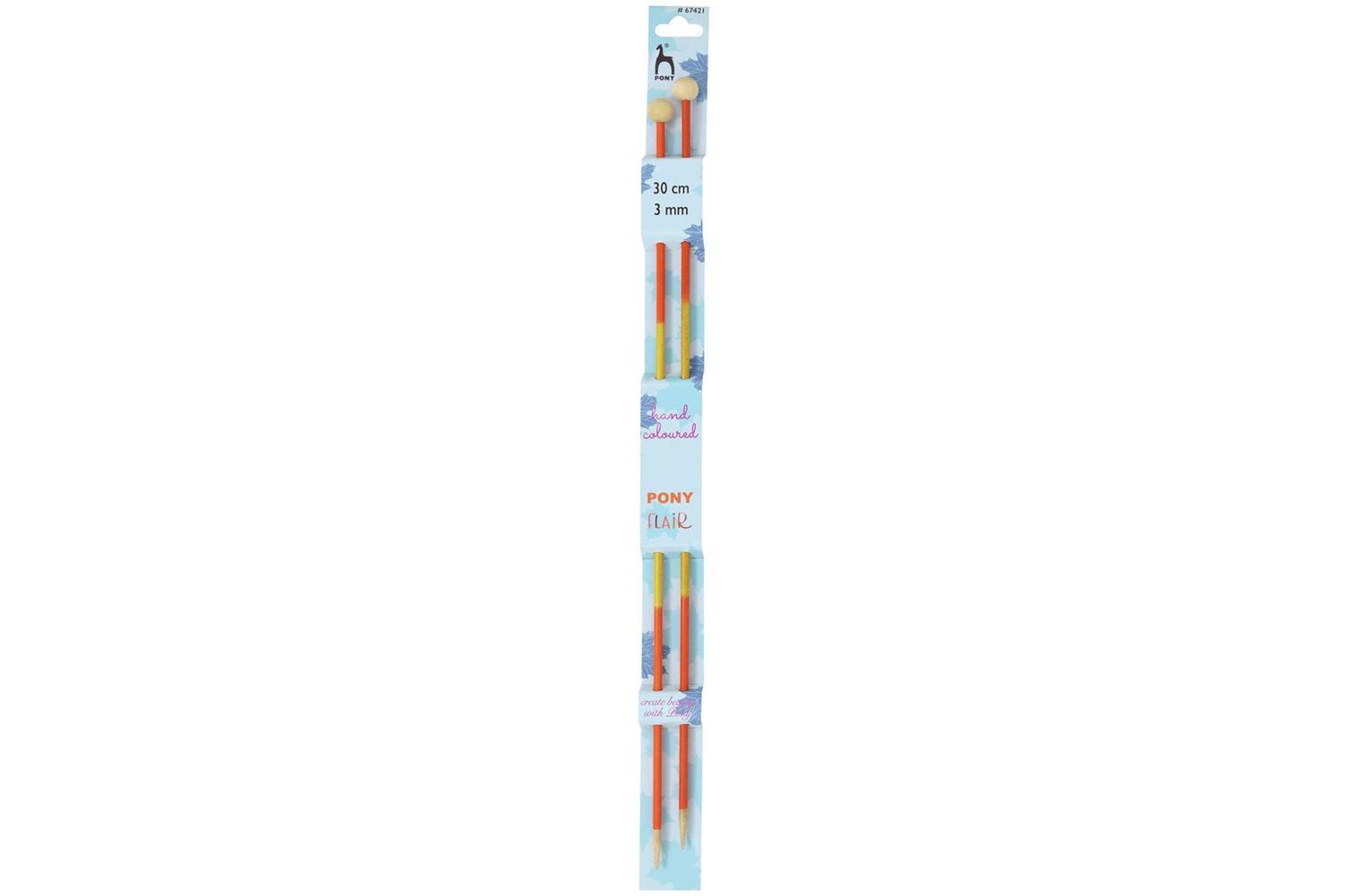 Pony Gro-p67421 - Knitting Pins Single-ended Hand Coloured F