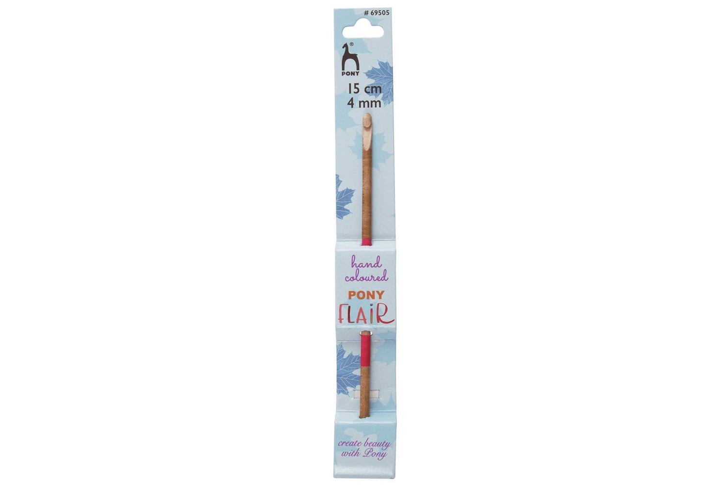 Pony Gro-p69505 - Flr Chk 400mm - Crochet Hook Flair Hand Pa