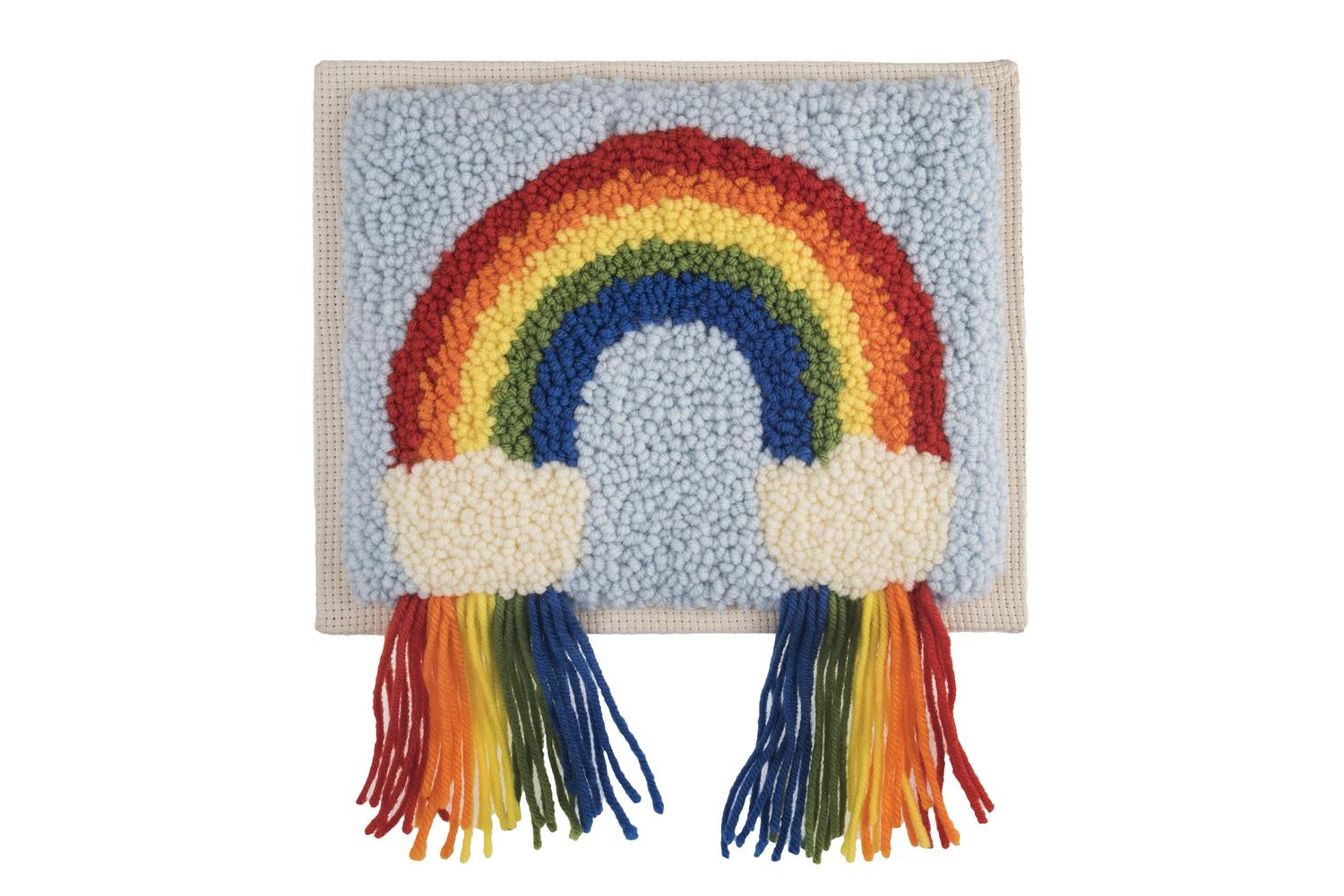 Trimits Gro-gck094 - Pneedle Rainbow - Punch Needle Kit Rain