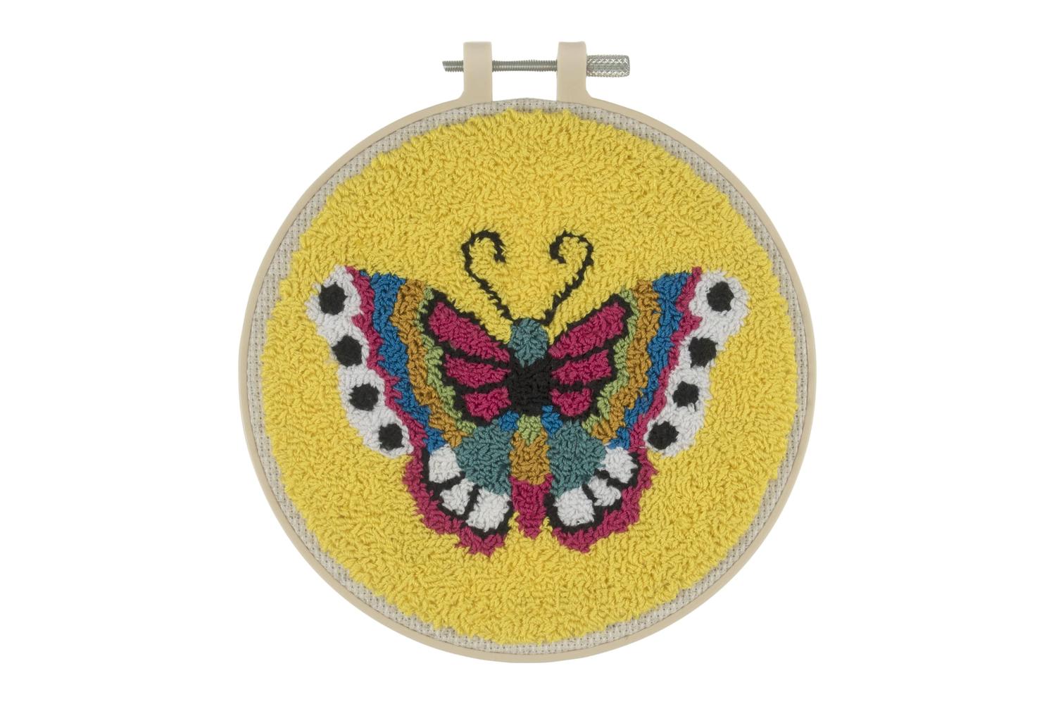 Trimits Gro-gck149 - Pneedle Butterfly - Punch Needle Kit Fl