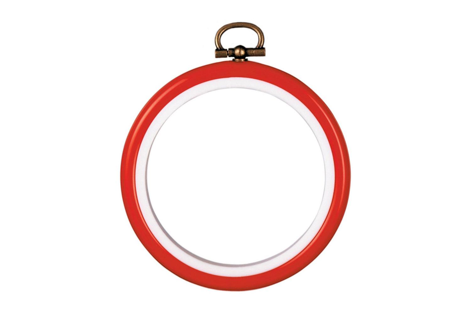 Vervaco Gro-pn-0009446 - Frame 20cm Red - Frame Plastic 20cm