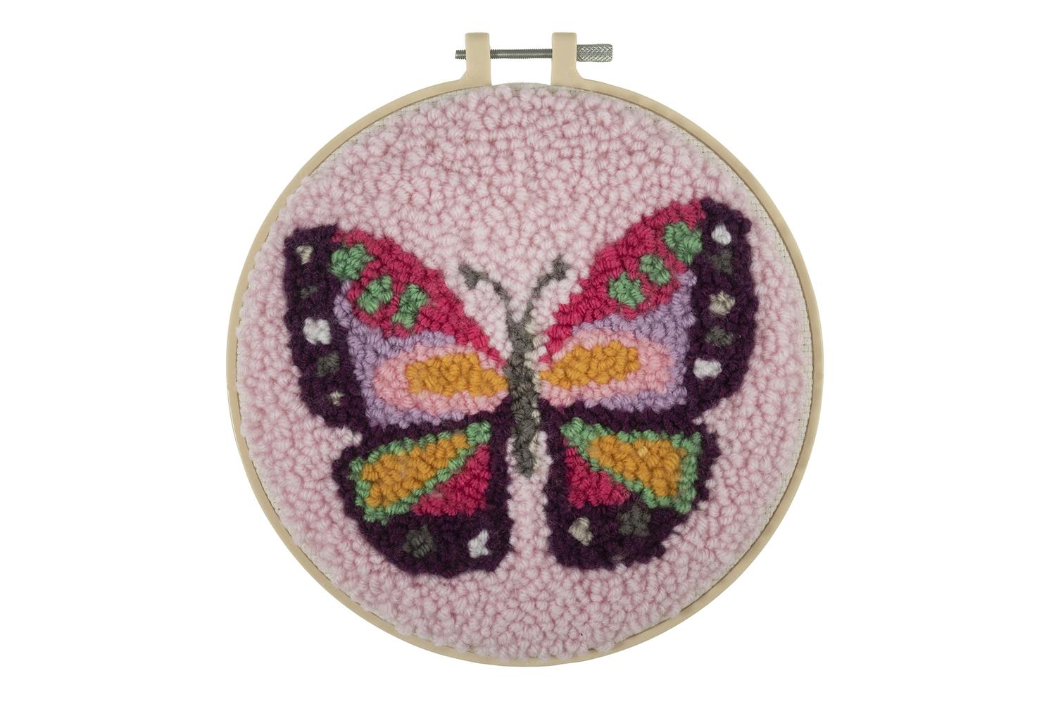 Trimits Gro-gck192 - Pneedle Butterfly - Punch Needle Kit Ya