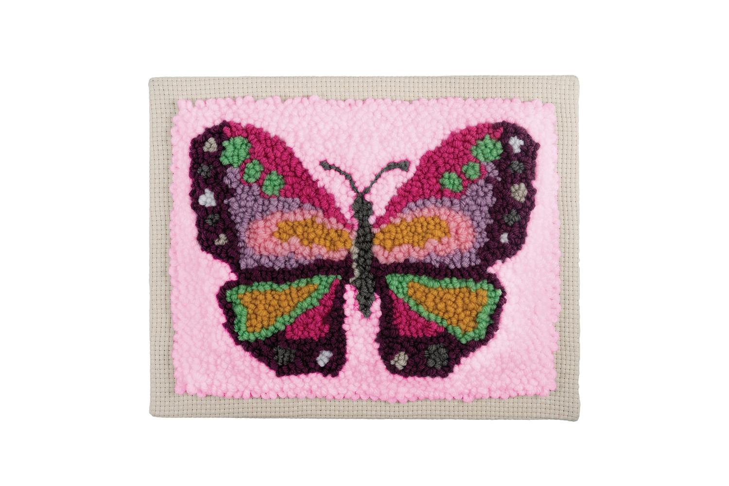 Trimits Gro-gck115 - Pneedle Butterfly - Punch Needle Kit Bu