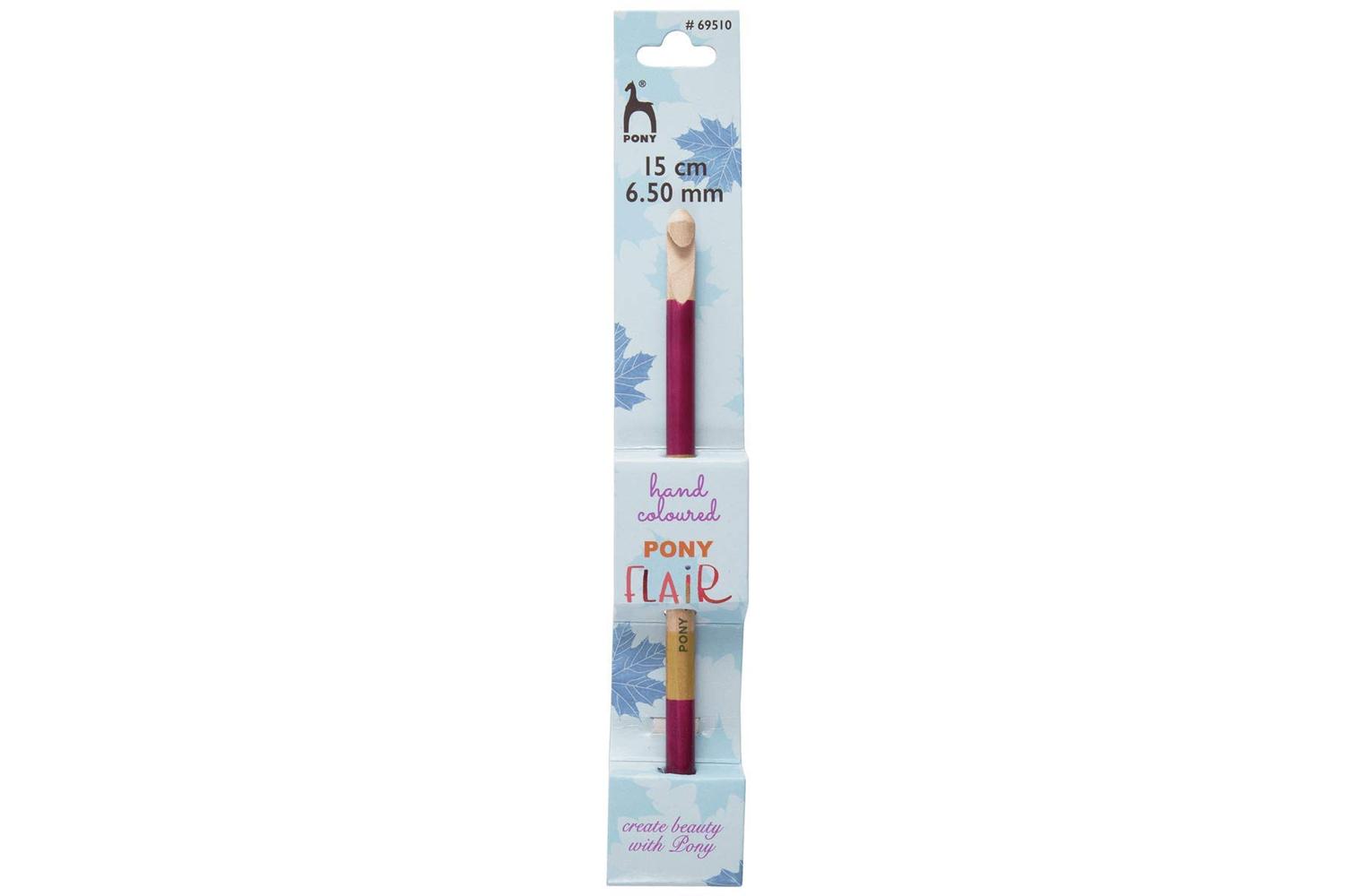 Pony Gro-p69510 - Flr Chk 650mm - Crochet Hook Flair Hand Pa