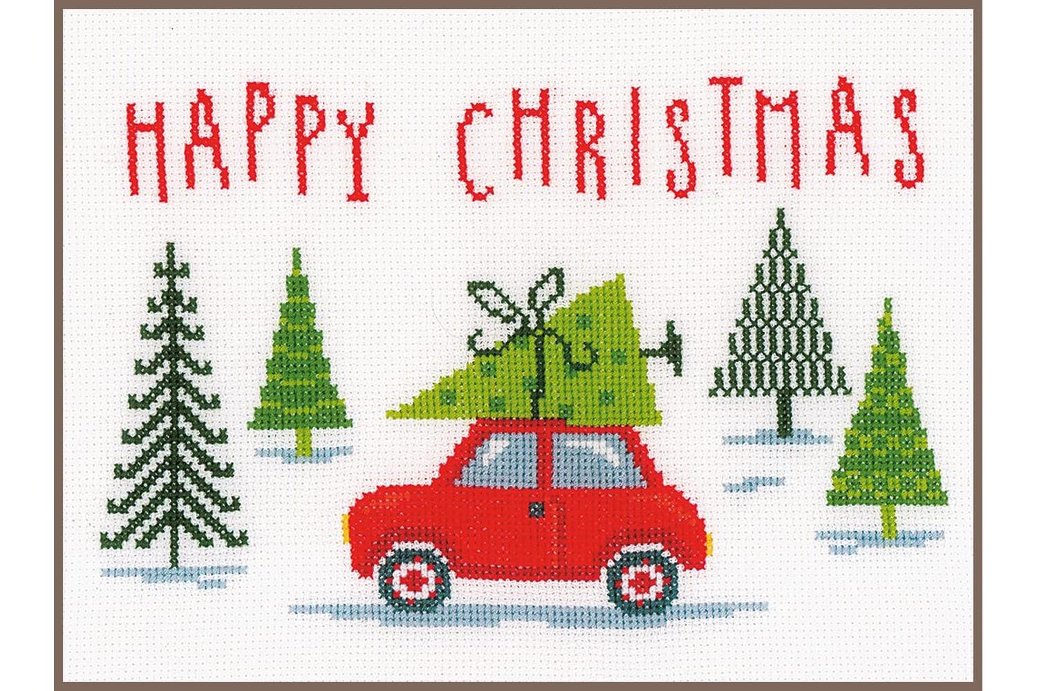Vervaco Gro-pn-0166321 - Hip Christmas - Counted Cross Stitc