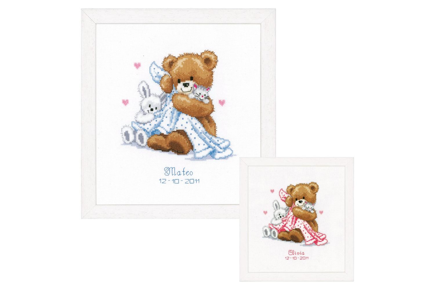 Vervaco Gro-pn-0011901 - Brec Teddyblanket - Counted Cross S