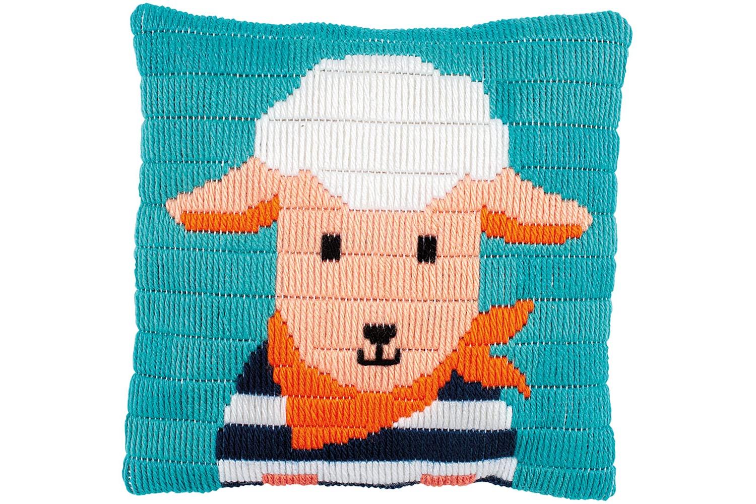 Vervaco Gro-pn-0191637 - Ls Cush Little Lamb - Long Stitch K
