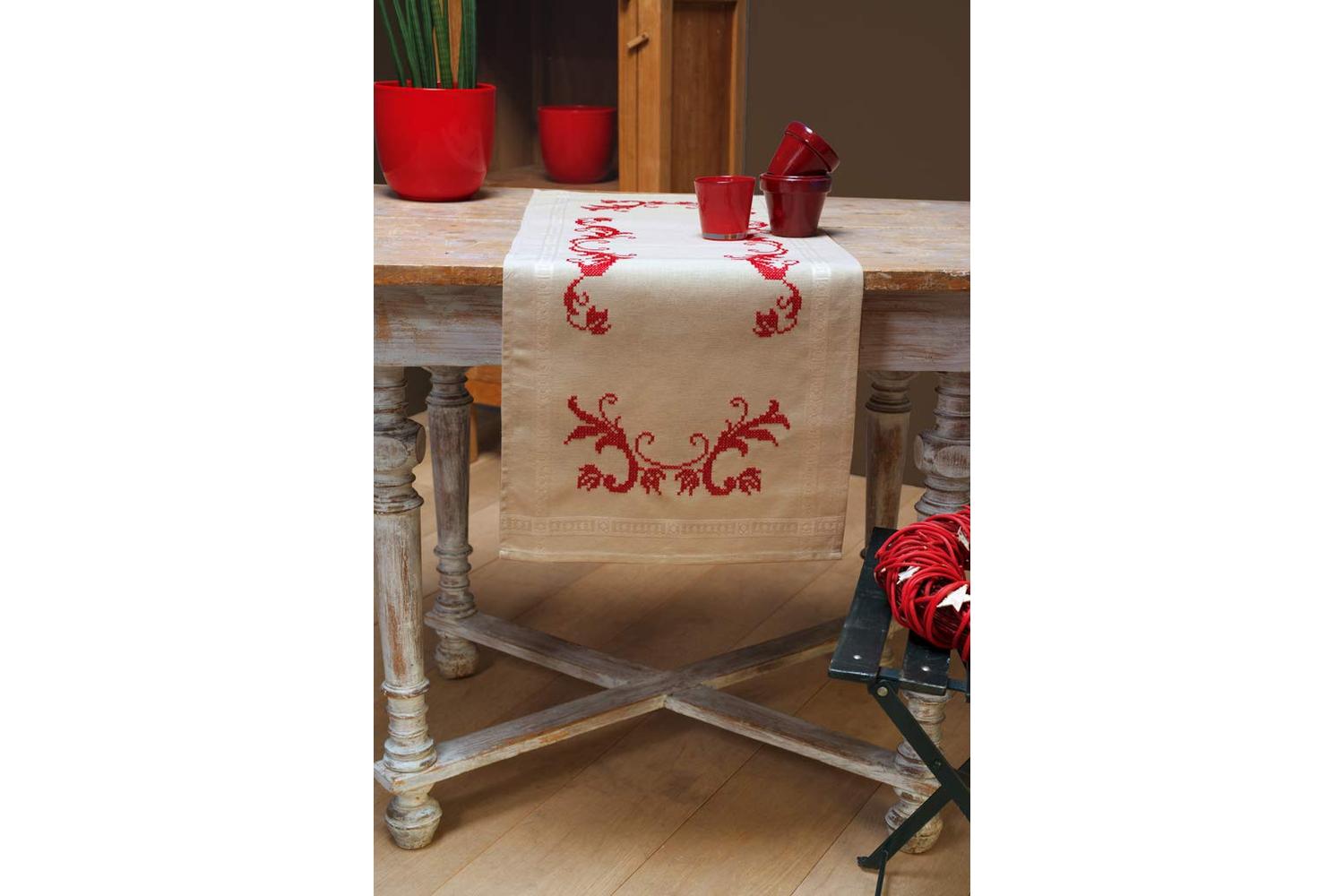 Vervaco Gro-pn-0013128 - Emb Trun Leaf Design - Embroidery K