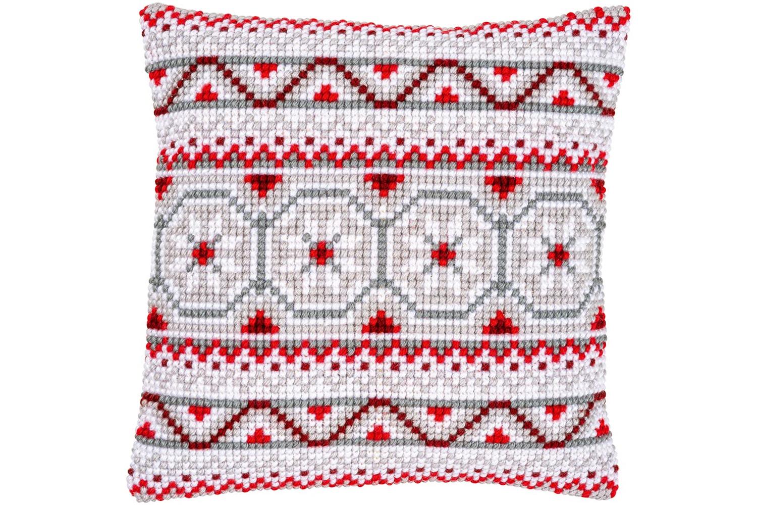 Vervaco Gro-pn-0150989 - Cushion Nmotifs - Cross Stitch Kit 