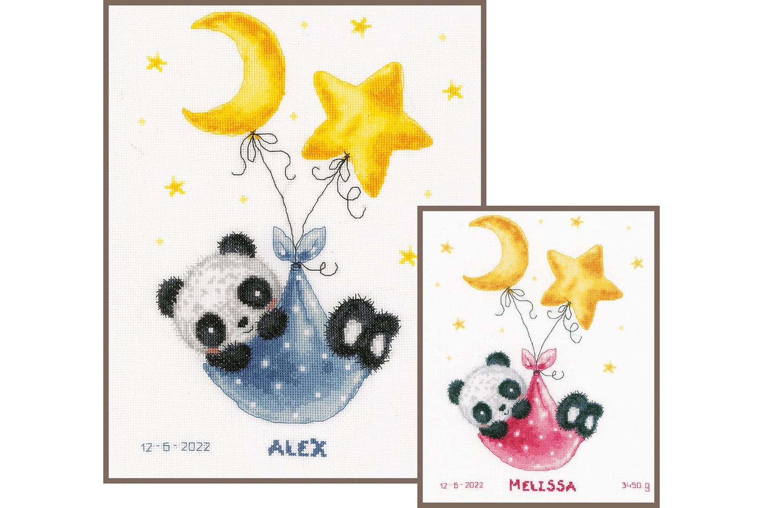 Vervaco Gro-pn-0190822 - Brec Panda Bear - Counted Cross Sti