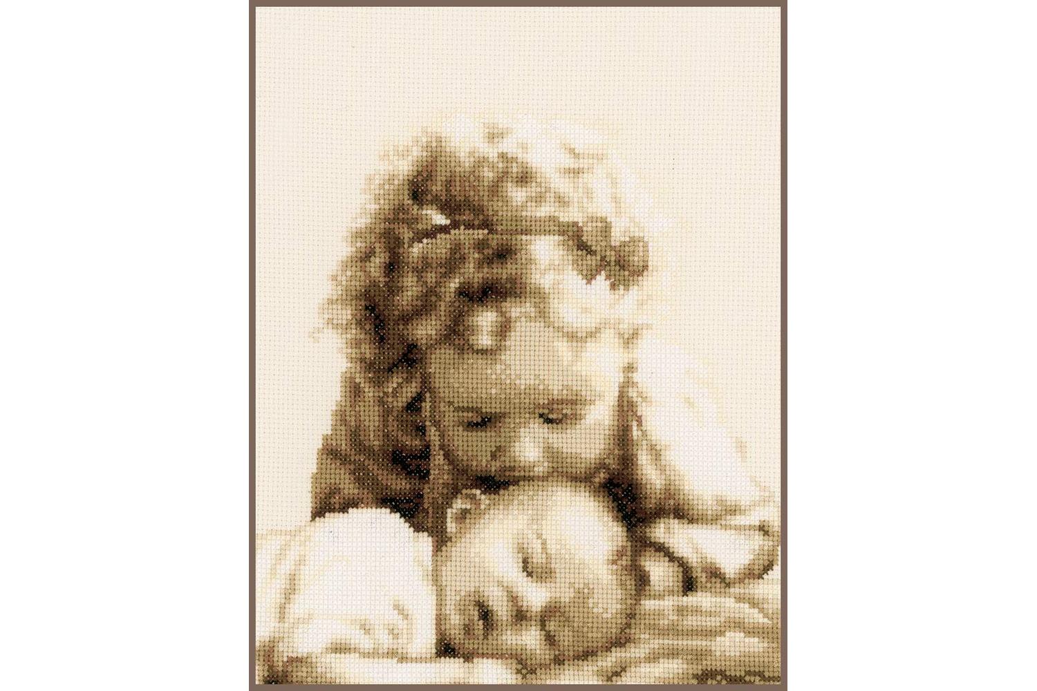 Vervaco Gro-pn-0145087 - Sisterly Love - Counted Cross Stitc