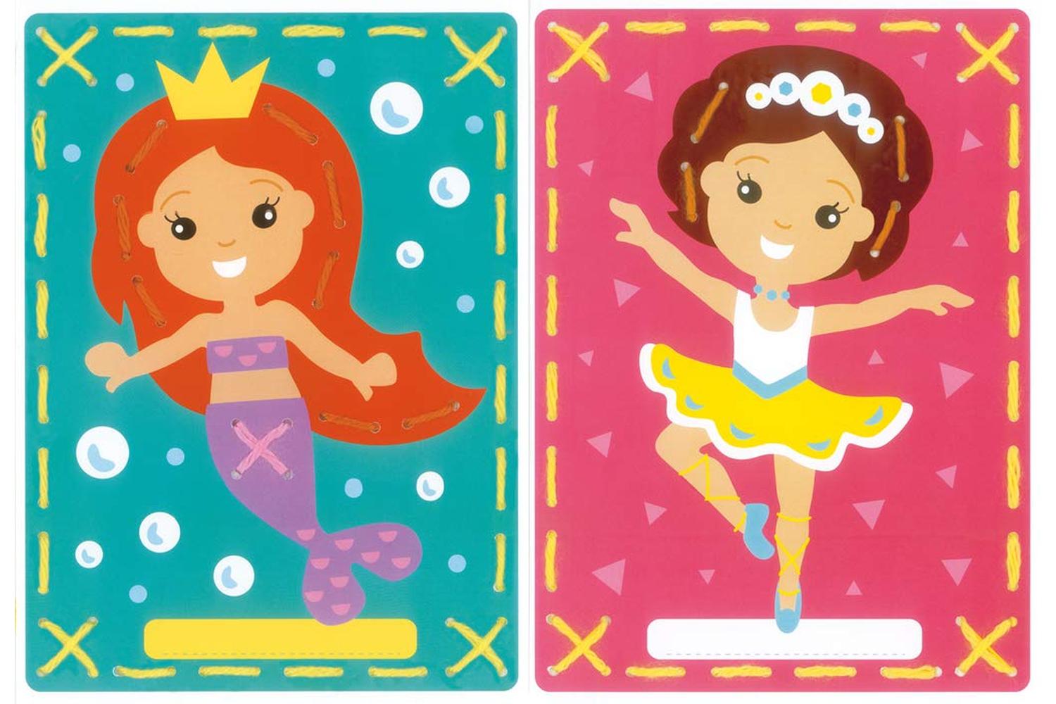 Vervaco Gro-pn-0157765 - Emb Card Mermaid - Embroidery Kit P