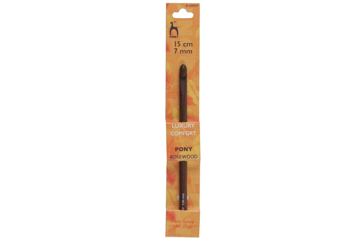 Pony Gro-p44907 - Rwood Chook 15cm - Crochet Hook Rosewood 1