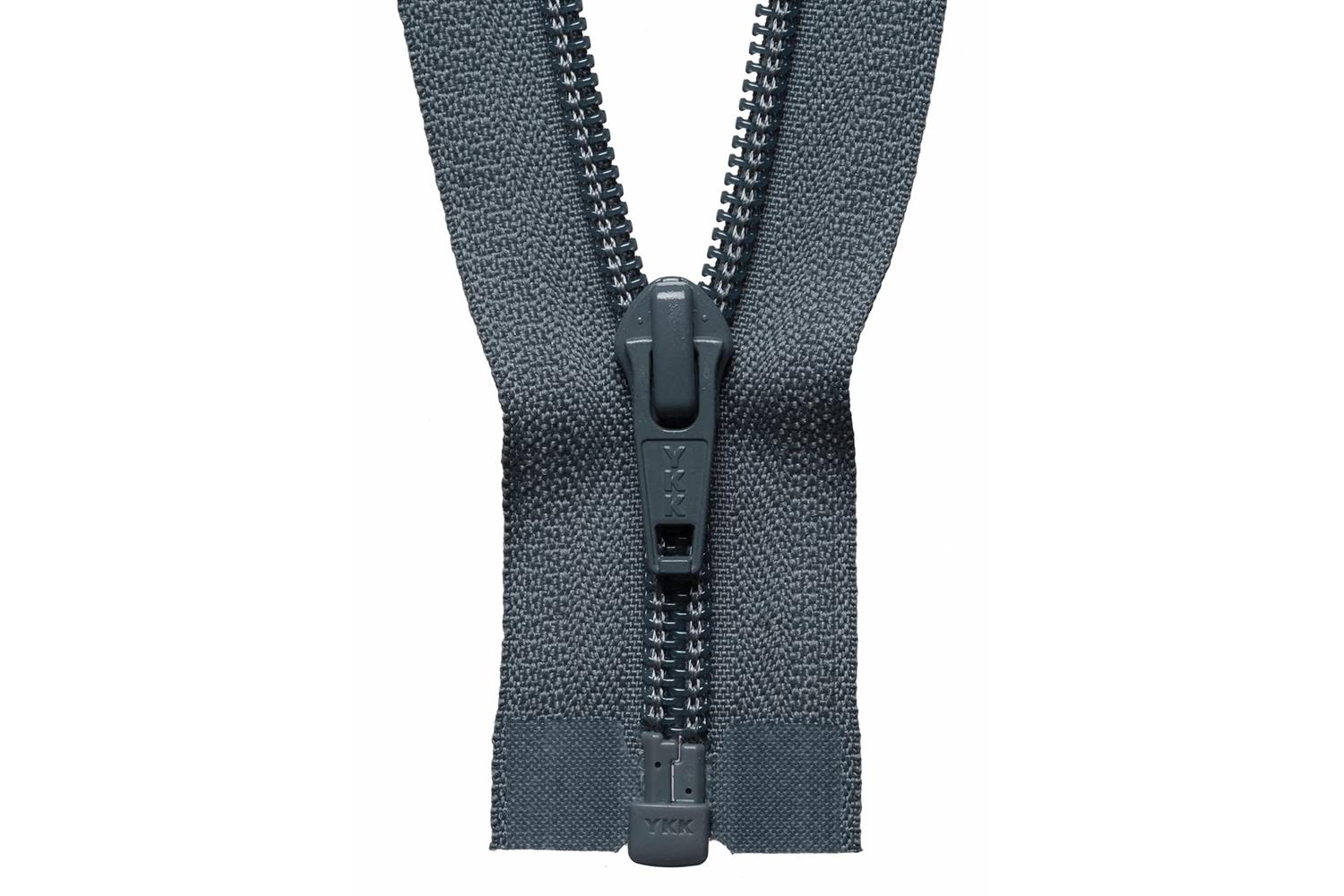 Ykk Gro-y256\578 - Nylon Oe Zip 56cm - Nylon Open End Zip 56