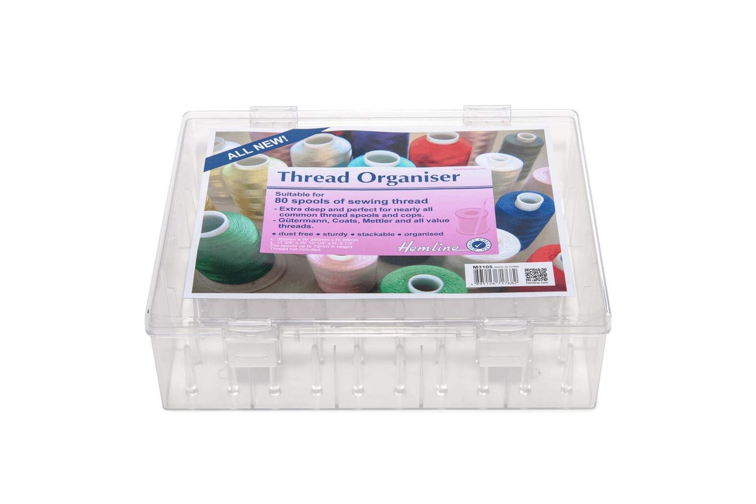 Hemline Gro-m3105 - Hl Emb Thread Box - Thread Organiser Cle