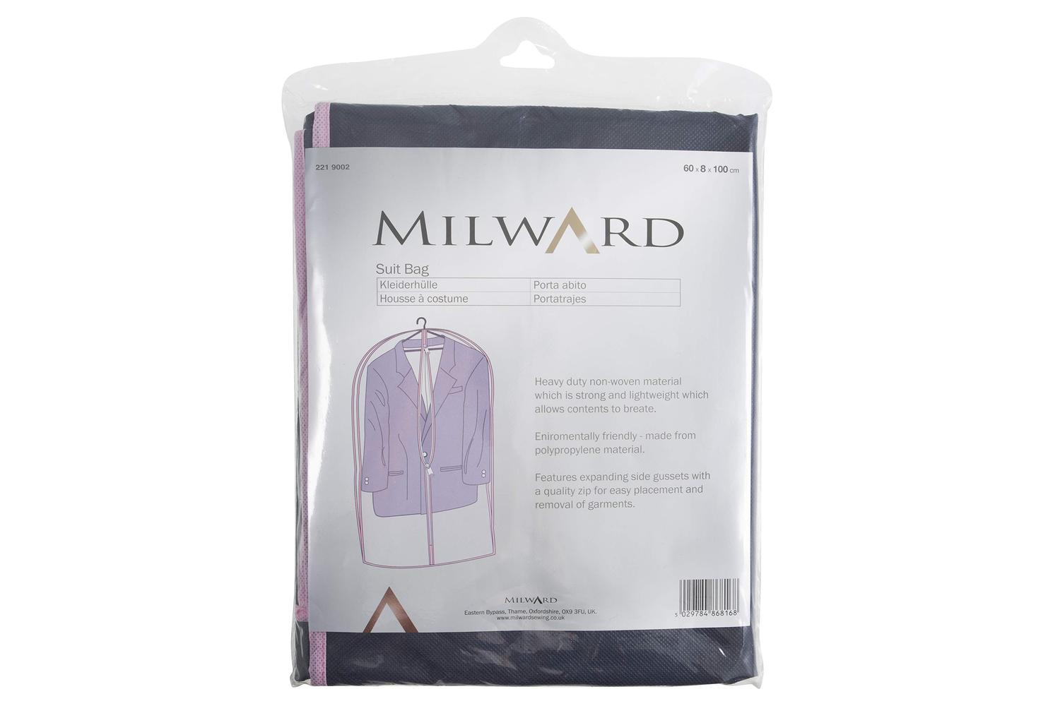 Milward Gro-2219002 - Suit Bag - Suit Bag 60 X 9 X 100cm - M