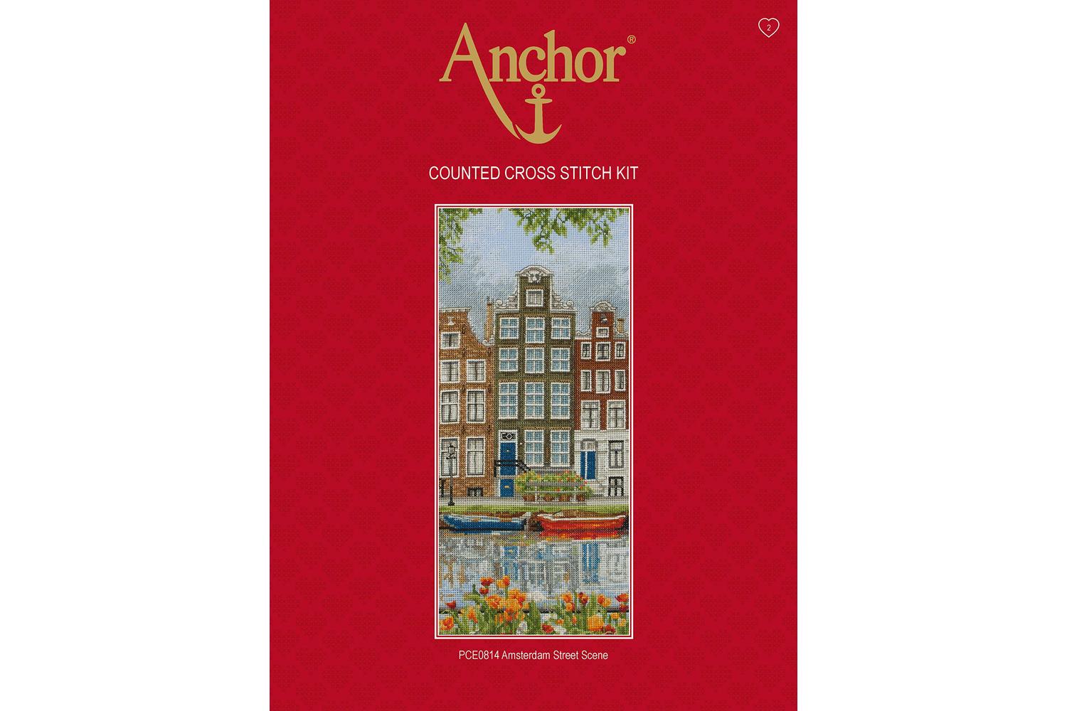 Anchor Gro-pce0814 - Amsterdam Street - Counted Cross Stitch